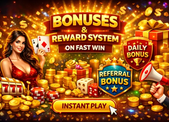  Bonuses and Reward System on Fast Win